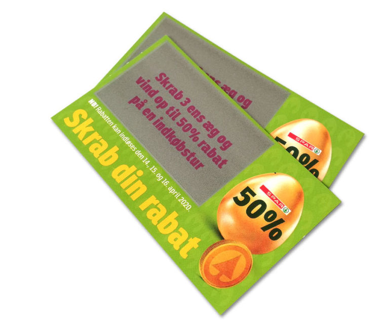 Kupon ze zdrapką Spar