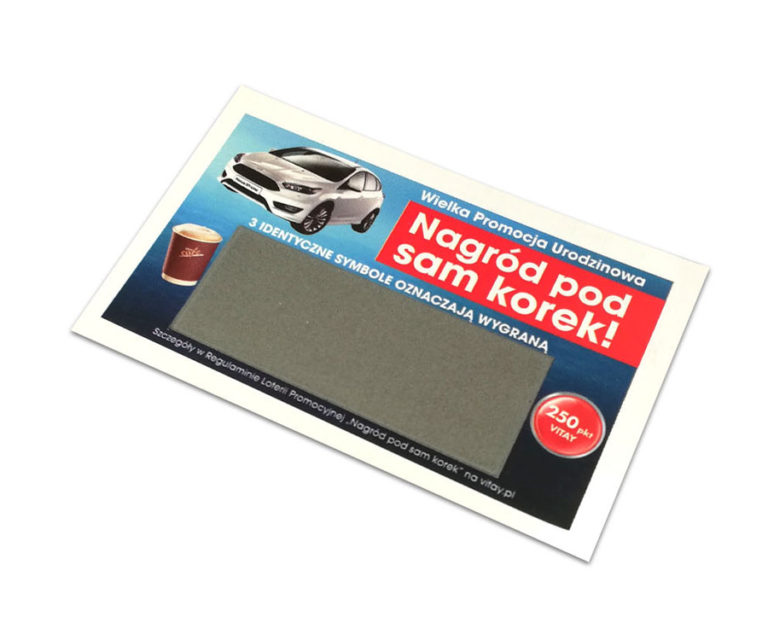 Kupon ze zdrapką Orlen