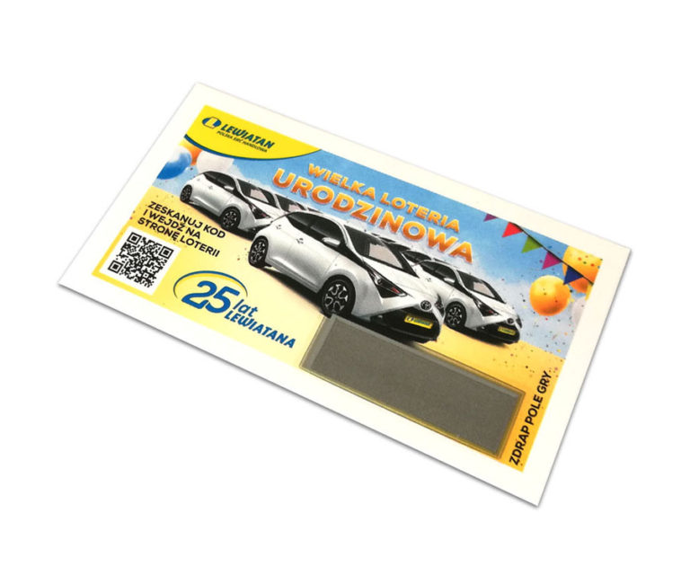 Kupon ze zdrapką Lewiatan