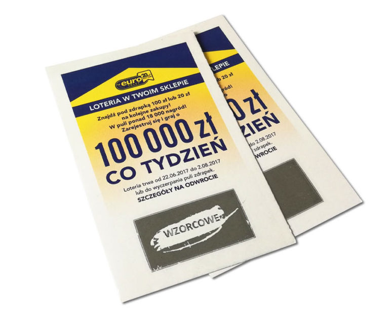 Kupon ze zdrapką Euro Sklep