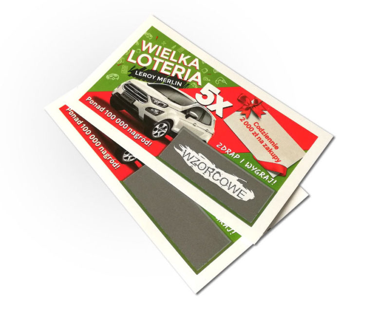 Kupon ze zdrapką Leroy Merlin