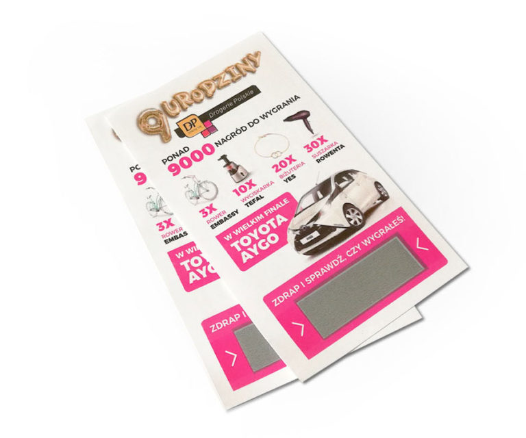 Kupon ze zdrapką Drogerie Polskie