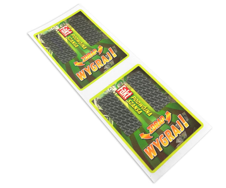 Kupon ze zdrapką Fakt